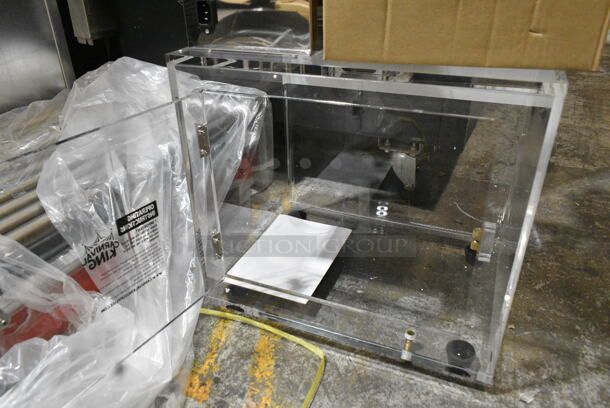 BRAND NEW SCRATCH AND DENT! Carnival King 382SCM250 Sno Cone Ice Machine. 120 Volts, 1 Phase. Tested and Working!  - Image 8 of 9