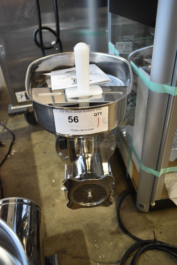BRAND NEW SCRATCH AND DENT! 2023 Backyard Pro 554BSG22 Butcher Series #22 Electric Meat Grinder. 120 Volts, 1 Phase. Tested and Working! - Image 2 of 10