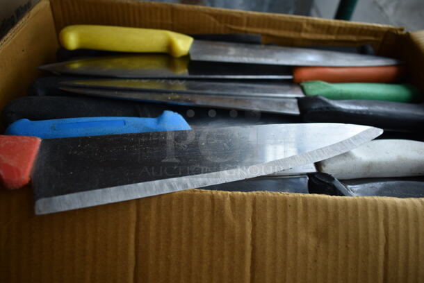50 SHARPENED Stainless Steel Chef Knives. 50 Times Your Bid! - Image 3 of 3