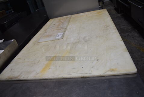 2 Various Cutting Boards. 26x9x1, 45x30x1. 2 Times Your Bid! 