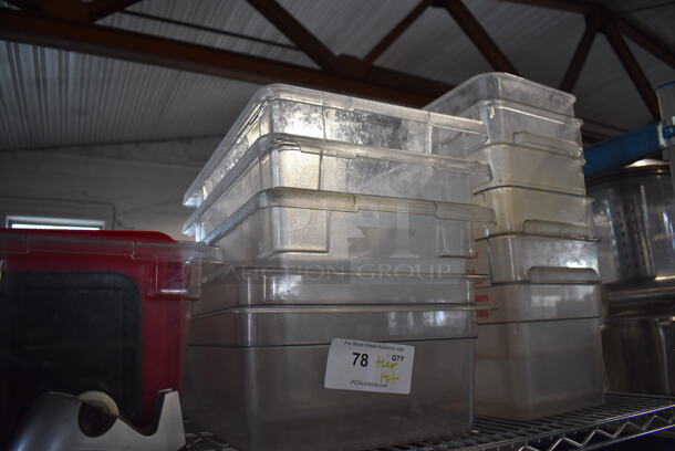 ALL ONE MONEY! Tier Lot of Various Items Including Poly Bins and Lids - Image 3 of 4