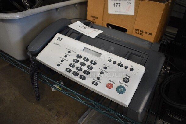 HP 640 Fax Machine. 13.5x9.5x6. - Image 2 of 4