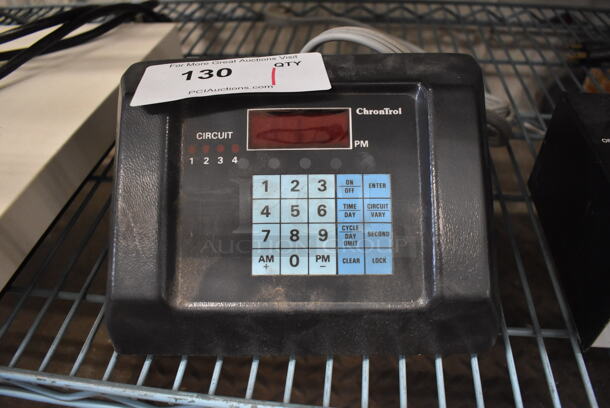 ChronTrol CT4 Countertop Timer. 110-124 Volts, 1 Phase. 8x5.5x5 - Image 1 of 4