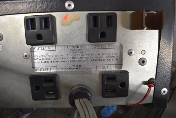 ChronTrol CT4 Countertop Timer. 110-124 Volts, 1 Phase. 8x5.5x5 - Image 4 of 4