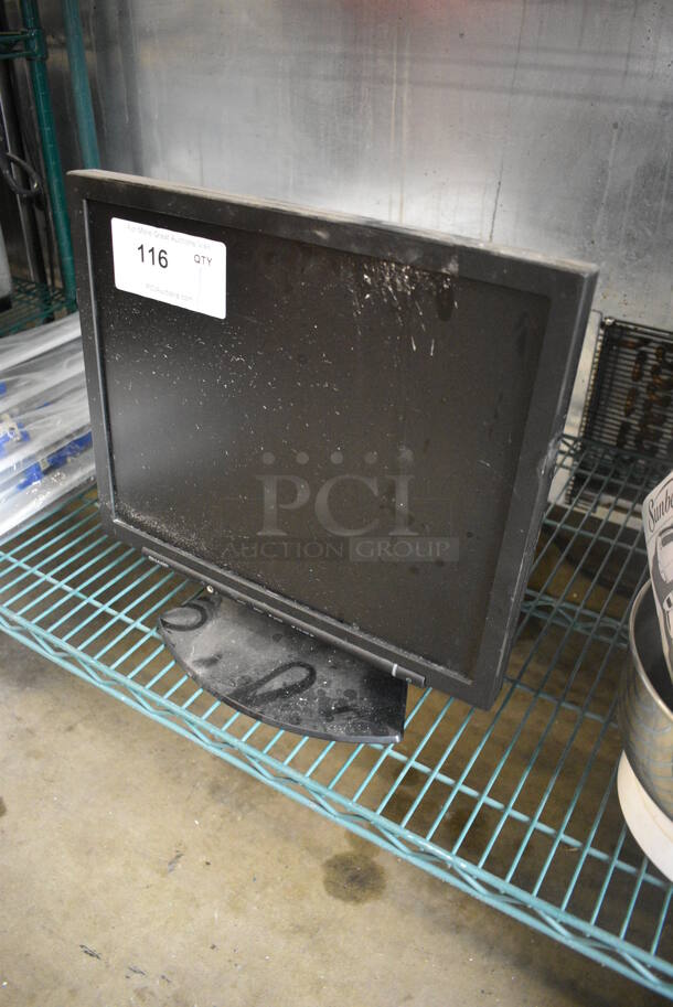 Sharp Model LL-172C-B 17" Computer Monitor - Image 3 of 4