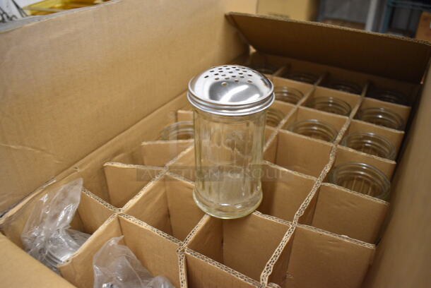 40 BRAND NEW IN BOX! Tablecraft Cheese Shakers. 3x3x5.5. 40 Times Your Bid! - Image 3 of 4