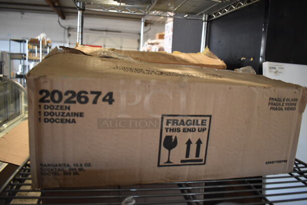 12 BRAND NEW IN BOX! Libbey 202674 Margarita Glasses. 5x5x6.5. 12 Times Your Bid! - Image 4 of 4