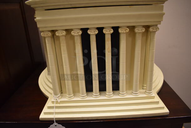 The American Heritage Colletion Series Montecristo Humidor Jefferson Memorial Architectural Building Replica. - Image 4 of 12