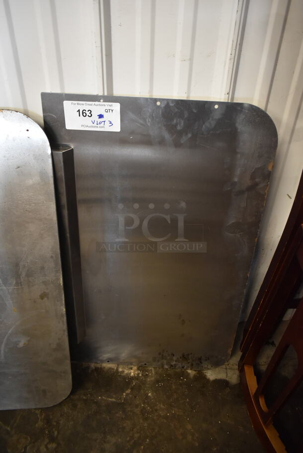 3 Stainless Steel Splash Guards for Fryers. 3 Times Your Bid! - Image 4 of 5