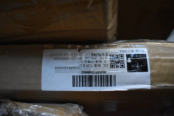 6 Boxes of BRAND NEW Metal Decorative Pieces. 53x1x29. 6 Times Your Bid! (lounge) - Image 6 of 6
