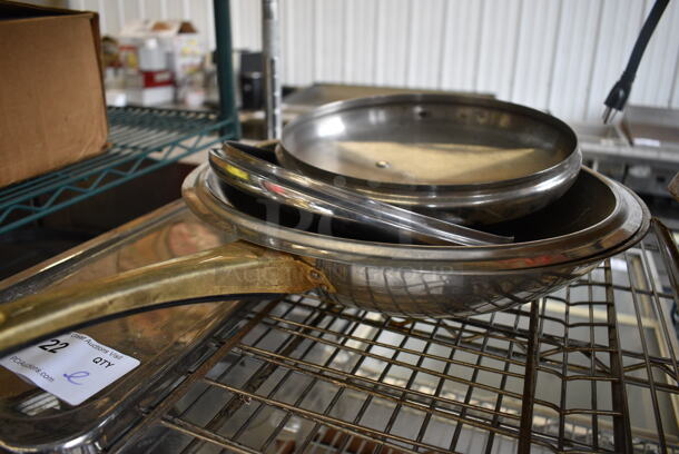 ALL ONE MONEY! Lot of Various Metal Items Including Skillets!  - Image 2 of 3