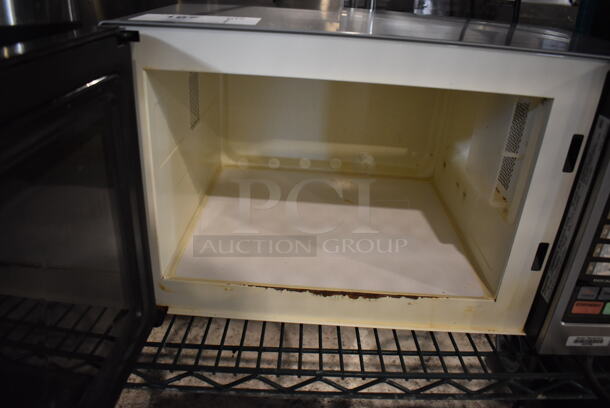 Panasonic NE-1054T Metal Countertop Microwave Oven. 120 Volts, 1 Phase. 20x15x12 - Image 7 of 7