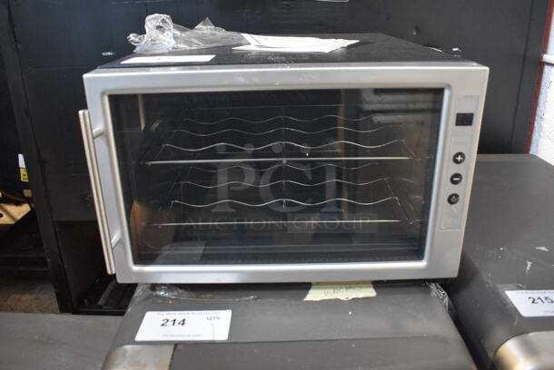 BRAND NEW SCRATCH AND DENT! 2018 JC-23AM Commercial Stainless Steel Electric Countertop Thermoelectric Wine Cooler. 110-120V. Tested and Working!