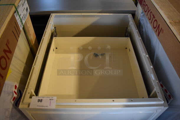 BRAND NEW! Royston 60015663-012 Metal 4 Drawer Cabinet. 24x29x29 - Image 4 of 5