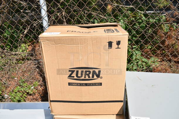 BRAND NEW SCRATCH AND DENT! Zurn Z5410 Blowout Service Sink Wall Mount.  - Image 2 of 3