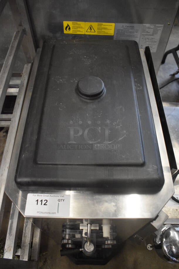 Taylor Stainless Steel Commercial Countertop Air Cooled Frozen Beverage Machine w/ Drink Mixing Attachment. 115 Volts, 1 Phase. 17x31x37 - Image 3 of 7