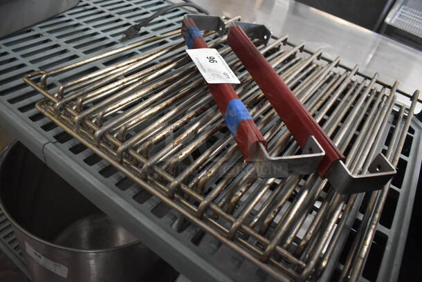 ALL ONE MONEY! Lot of Pieces for Full Size Convection Oven; 2 Handles and 4 Side Rack Holders.  - Image 3 of 3