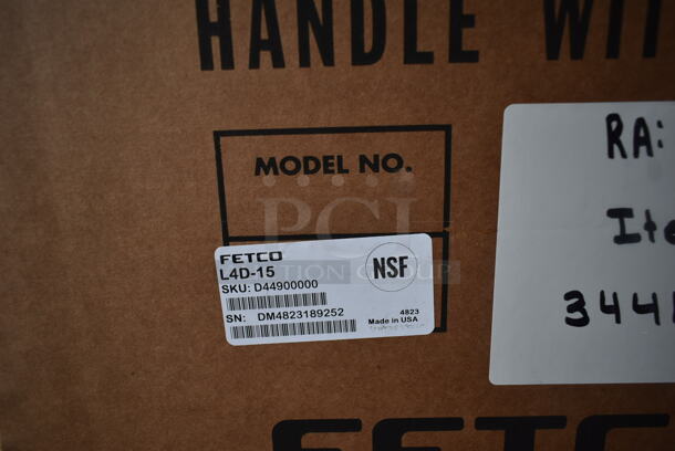 BRAND NEW SCRATCH AND DENT! Fetco L4D-15 Luxus 1.5 Gallon Stainless Steel Coffee Server with Stand - Image 3 of 12