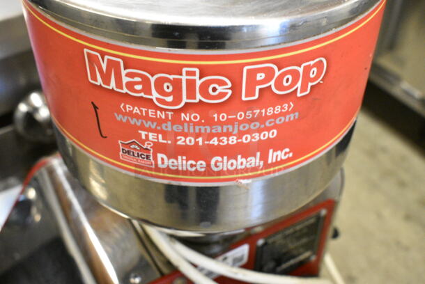 Magic Pop DMP-1 Metal Commercial Rice Cake Machine. 115 Volts, 1 Phase. Tested and Working! - Image 2 of 6