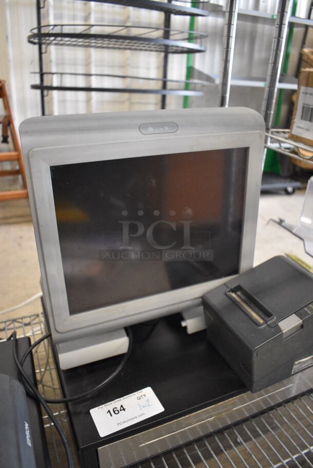 Par 15" POS System Monitor, Epson Model M244A Receipt Printer and Metal Cash Drawer - Image 5 of 5