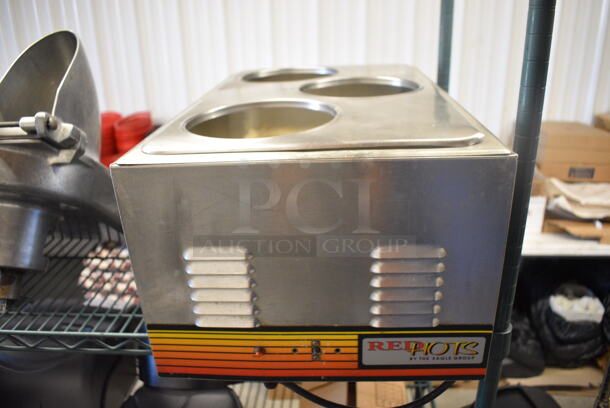 Eagle Rod Hots Stainless Steel Commercial Countertop Food Warmer. 14.5x22.5x10. Tested and Does Not Power On