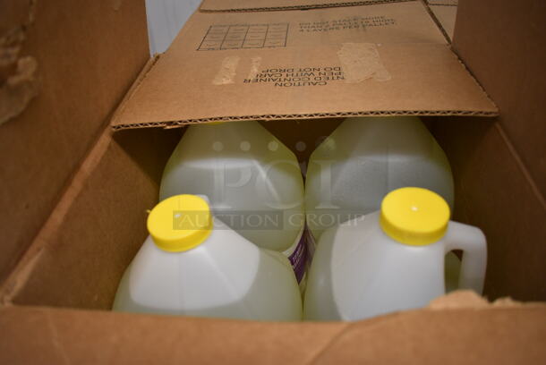 PALLET LOT OF 48 BRAND NEW Boxes of Swisher Low Temp Dishmachine Sanitizer Jugs. 4 Jugs Per Box. Total of 192 Jugs. 6x6x12. 48 Times Your Bid! - Image 3 of 4