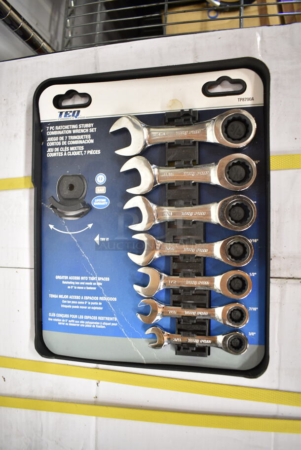 2 BRAND NEW! TEQ TP8700A/TP9700 Ratchet Sets. 2 Times Your Bid! - Image 5 of 6