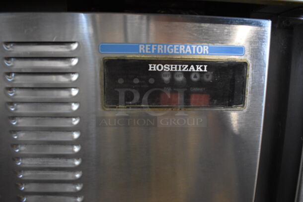 2016 Hoshizaki HPR72A Stainless Steel Commercial Pizza Prep Table on Commercial Casters. 115 Volts, 1 Phase. 72x33x47. Tested and Powers On But Does Not Get Cold - Image 8 of 9