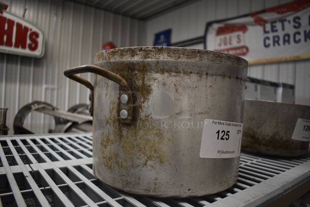 Metal Stock Pot. 14x10.5x8 - Image 2 of 3