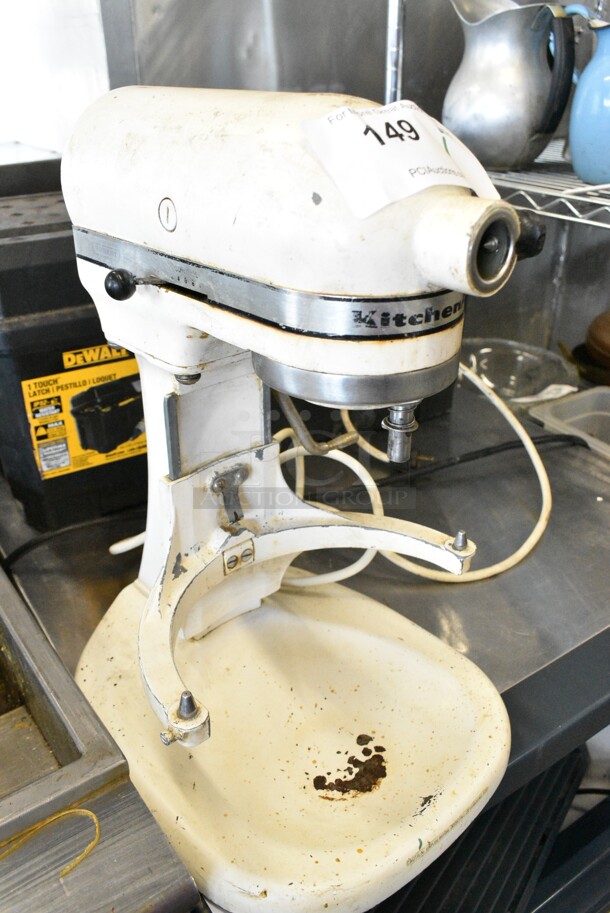 Hobart KitchenAid Metal Countertop Planetary Dough Mixer. Appears to Be a 6 Quart. Tested and Working! - Image 4 of 8