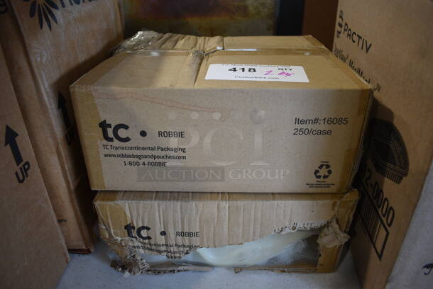 2 Boxes of TC Robbie 16085 Plastic Bags. 2 Times Your Bid!