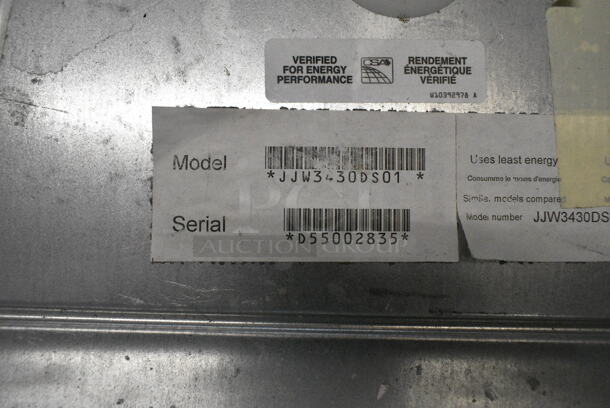 BRAND NEW SCRATCH AND DENT! Jenn Air JJW3430DS01 Stainless Steel Electric Powered Convection Oven. 240 Volts, 1 Phase. - Image 5 of 5