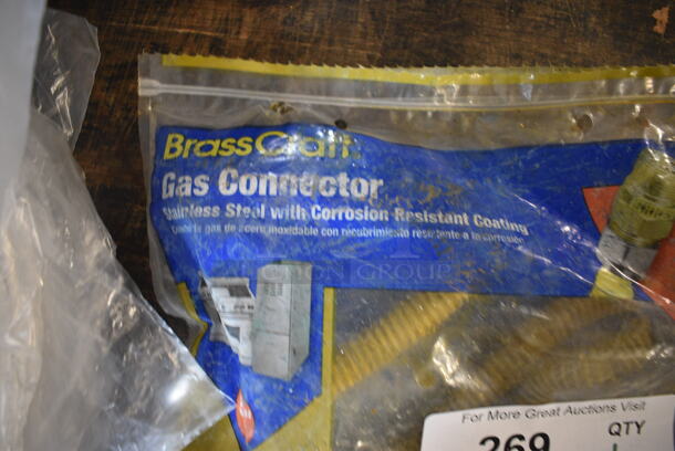 BRAND NEW! Yellow Gas Hose. 48" - Image 2 of 3