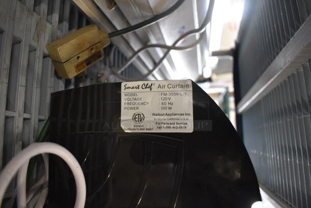 Aeolus Model FM-3509-L/Y Metal Smart Chef Air Curtain. 120 Volts, 1 Phase. 35.5x9.5x5. Tested and Working! - Image 2 of 5