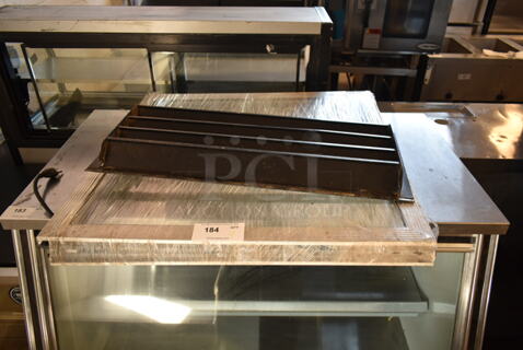 ALL ONE MONEY! Lot of Glass Door and Beverage Air Cooler Compressor Cover.