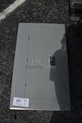Gray Metal Load Center. 15.5x4.5x26