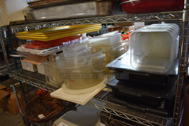ALL ONE MONEY! Tier Lot of Various Items Including Poly Items; Drop In Bins, Container and Beverage Tumblers - Image 6 of 6