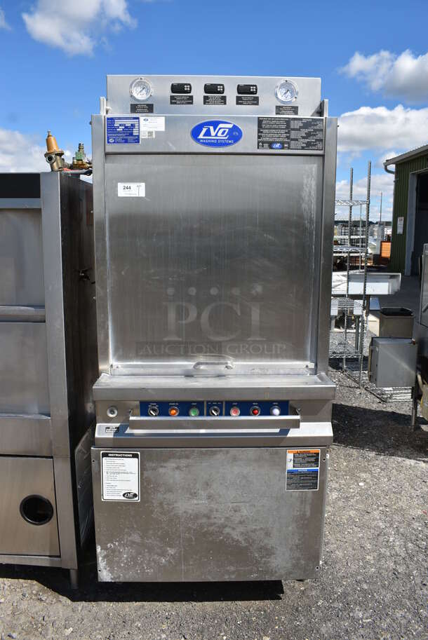 LVO FL14E Stainless Steel Commercial Pot / Pan Washer. 460 Volts, 3 Phase. 36x48x84 - Image 1 of 10