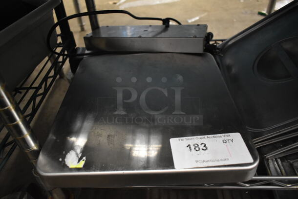 Stainless Steel Commercial Countertop Food Portioning Scale. Tested and Working! - Image 2 of 3