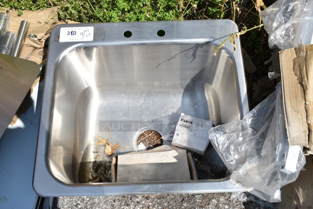 Stainless Steel Single Bay Drop In Sink.  - Image 4 of 7