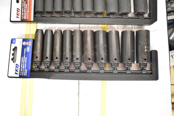 2 BRAND NEW! TEQ Deep Impact Socket Sets. 2 Times Your Bid! - Image 2 of 7