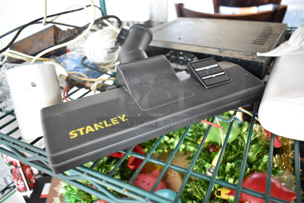 ALL ONE MONEY! Tier Lot of Various Items Including Black Metal Cash Drawer, Extension Cord, Trash Bags - Image 5 of 9