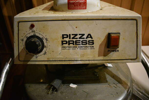 DoughPro DP1100 Metal Commercial Countertop Dough Press. 120 Volts, 1 Phase. 20x28x21. Item Was in Working Condition on Last Day of Business. (bar) - Image 4 of 6