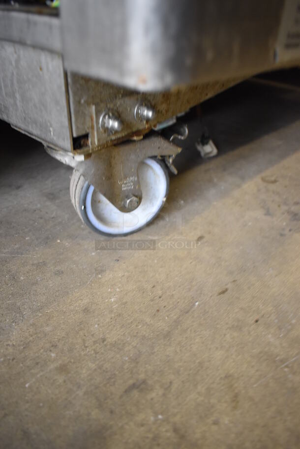 2 2016 Rational Stainless Steel Commercial Combitherm Self Cooking Center Convection Ovens on Commercial Casters. Top Model: SCC WE 62. Bottom Model: SCC WE 102. Picture of Unit Powered on is Included. 480 Volts, 3 Phase. 42x40x73. 2 Times Your Bid! - Image 9 of 9