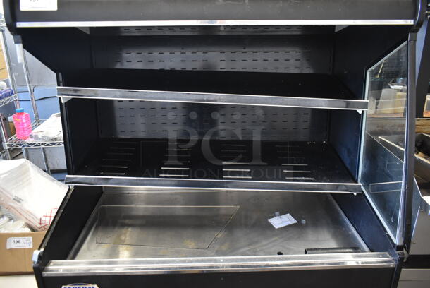 Federal RSSM460SC Stainless Steel Commercial Open Grab N Go Merchandiser w/ Metal Shelves. 120/208-240 Volts, 1 Phase.  - Image 3 of 5