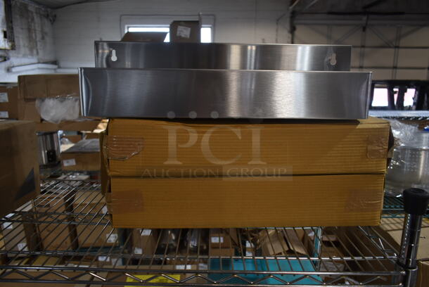 4 BRAND NEW! TableCraft 5122 Stainless Steel 22" Single Stainless Speed Rail. 4 Times Your Bid! - Image 2 of 6