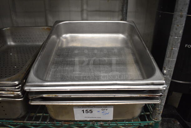ALL ONE MONEY! Lot of 5 Various Stainless Steel Drop In Bins. Includes 1/1x4 - Image 1 of 5