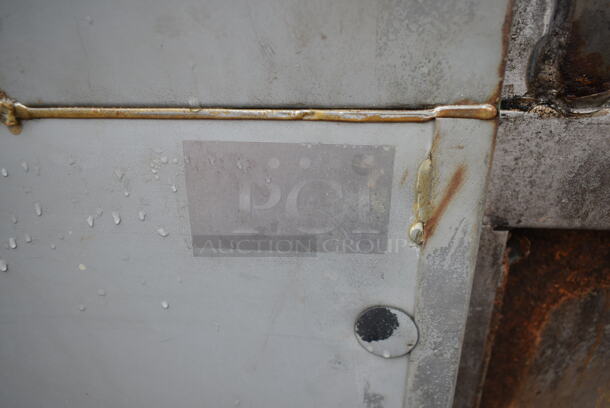 Randell Stainless Steel Commercial 3 Door Undercounter Cooler. Tested and Powers On But Does Not Get Cold - Image 8 of 8