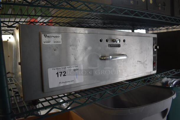 Savory Stainless Steel Commercial Single Drawer Warming Drawer. 22.5x19x8. Tested and Working! - Image 4 of 5
