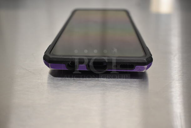 Samsung Galaxy A01 Smartphone w/ Purple Case. Phone Has Been Factory Reset. Verizon Carrier w/ Clean IMEI. - Image 7 of 7